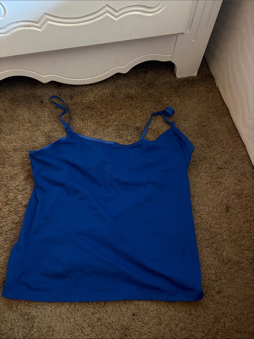 Ambiance Royal Blue Spaghetti Strap Camisole